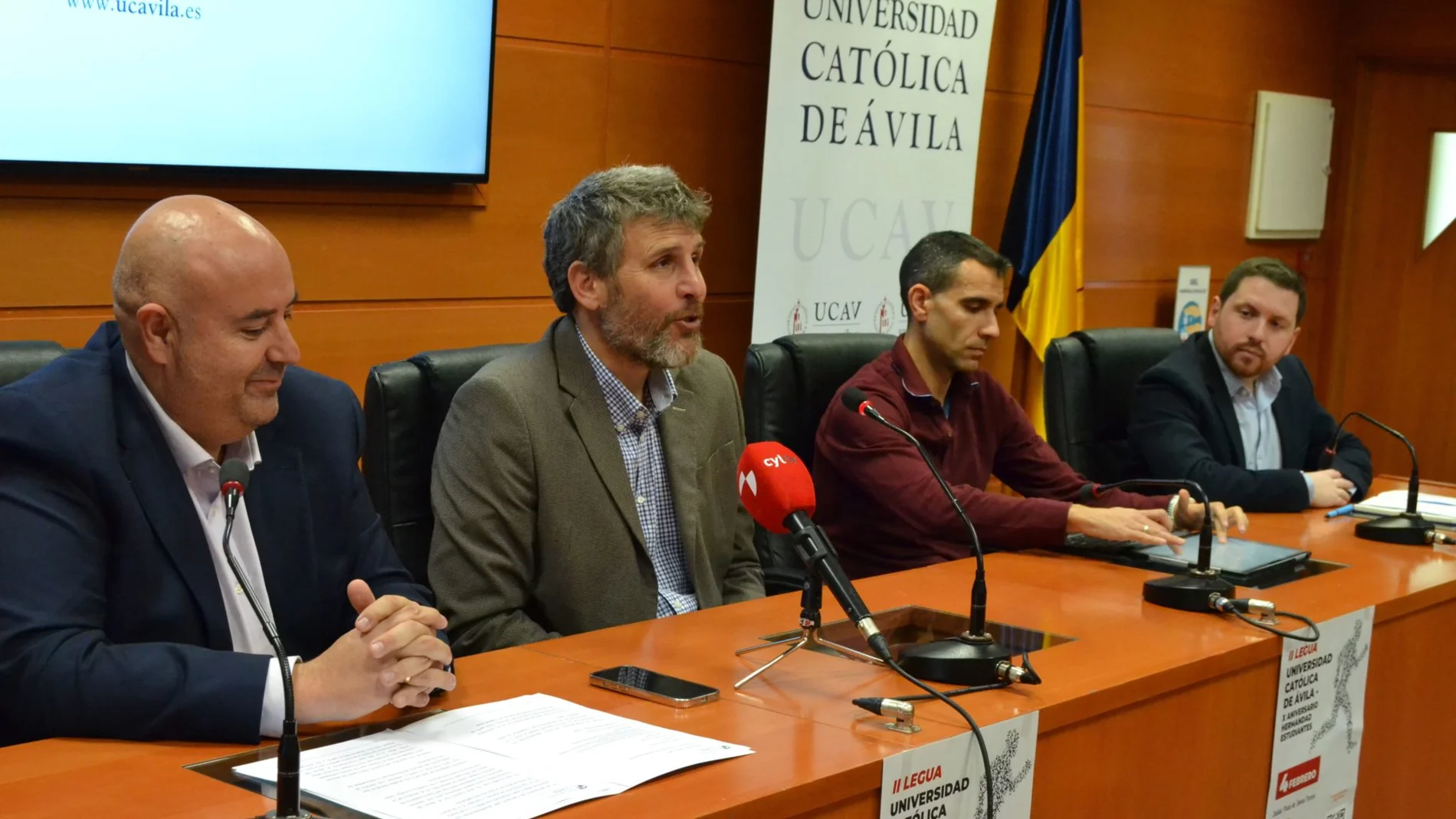 Presentación de la “II Legua Universidad Católica de Ávila” 