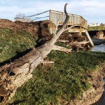 Doce pueblos del norte de Ávila, con graves daños por los arroyos y ríos desbordados