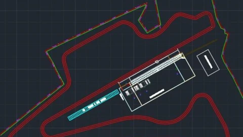 Trazado del circuito de Carmona