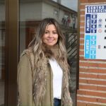 La alcaldesa de Fuentes de Oñoro, Laura Vicente, presenta la Villa Empresarial 
