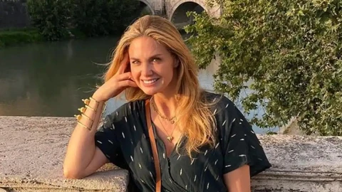 Genoveva Casanova con la pulsera de la polémica