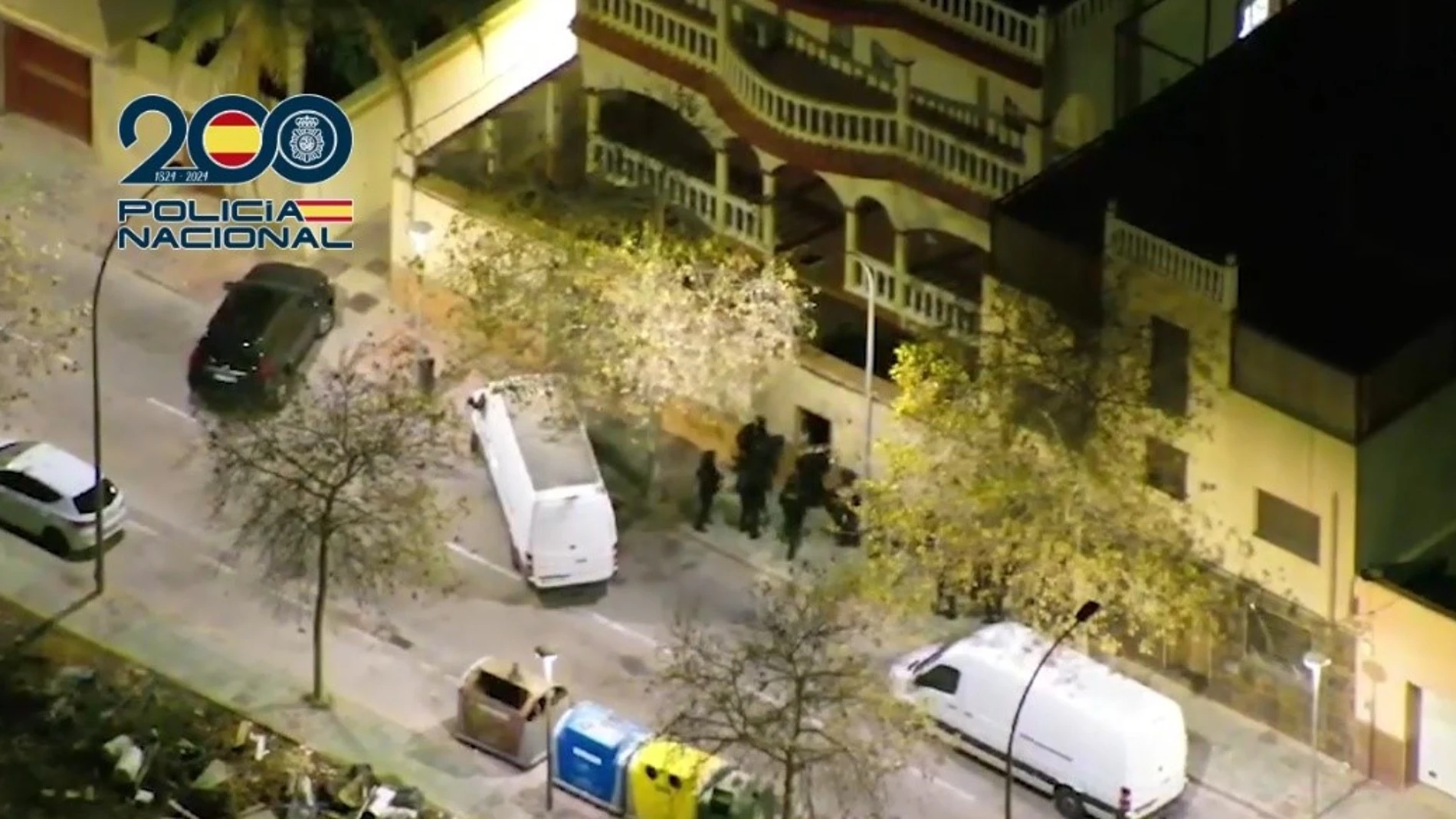 Operación de la Policía Nacional contra la 'Mocro Maffia' holandesa asentada en la Costa del Sol POLICÍA NACIONAL 25/01/2024