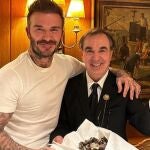 David Beckham visita este restaurante durante su visita en Barcelona y se hace viral