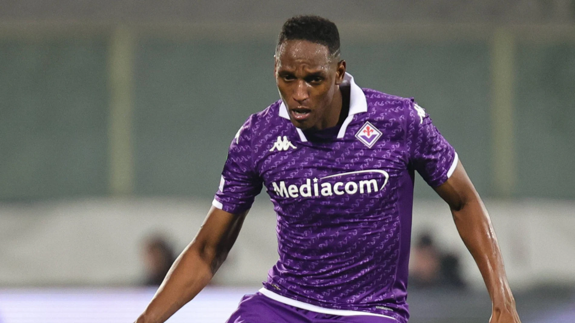 Yerry Mina con la Fiorentina