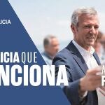 ‘A Galicia que funciona’, lema de Rueda para las elecciones 