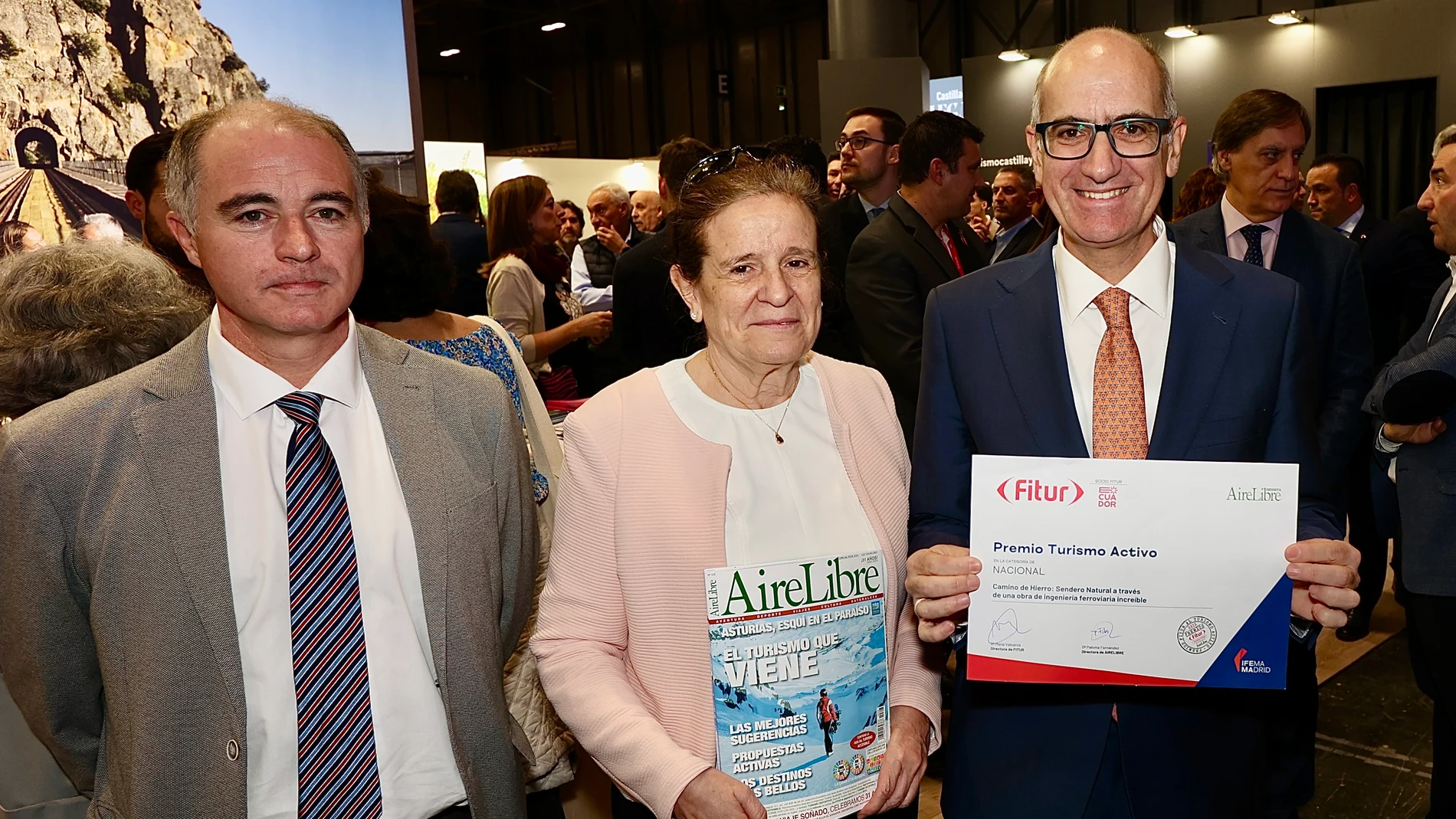 el Camino de Hierro, uno de los ganadores de los XXIX Premios Turismo Activo organizados por Fitur y la revista Aire Libre