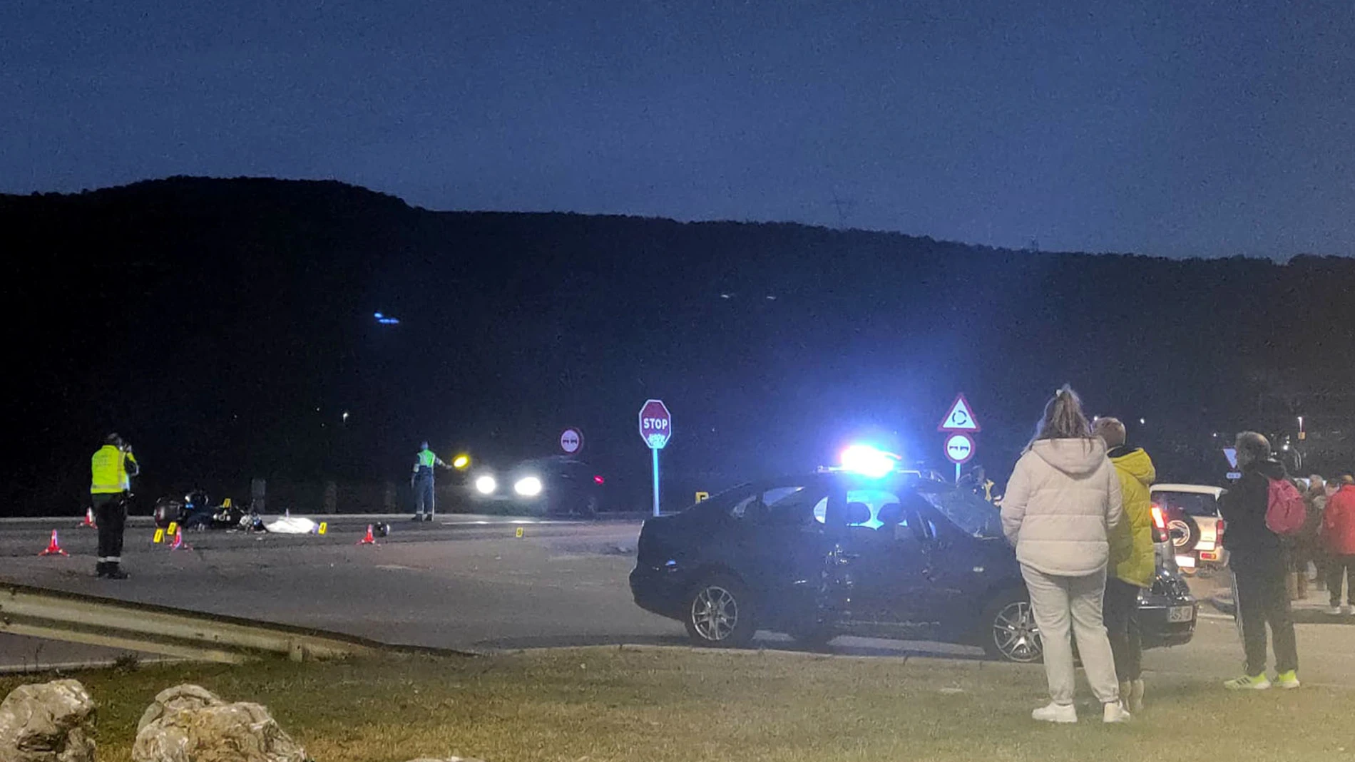 Accidente acontecido en la provincia de León