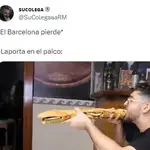 Los memes contra el Barcelona tras perder frente al Villarreal