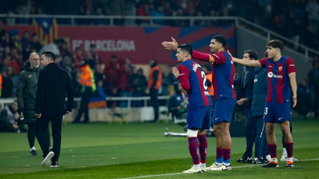 La impotencia de los jugadores del Barça