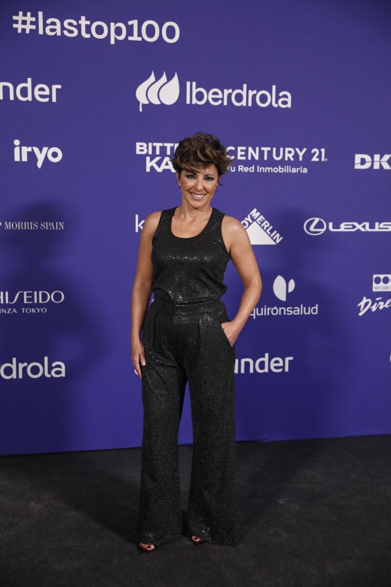 Sonsoles Ónega durante el photocall previo a la gala de &quot;Las Top 100 Mujeres Líderes de España&quot;, en el Teatro Real de Madrid