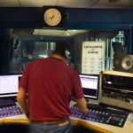 El estudio de Catalunya Ràdio 