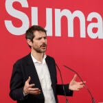 Rueda de prensa del portavoz de Sumar, Ernest Urtasun