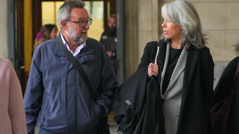 El ex secretario general de UGT-A, Francisco Fernández Sevilla a su llegada al juicio