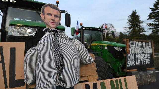 France. Farmers Protests