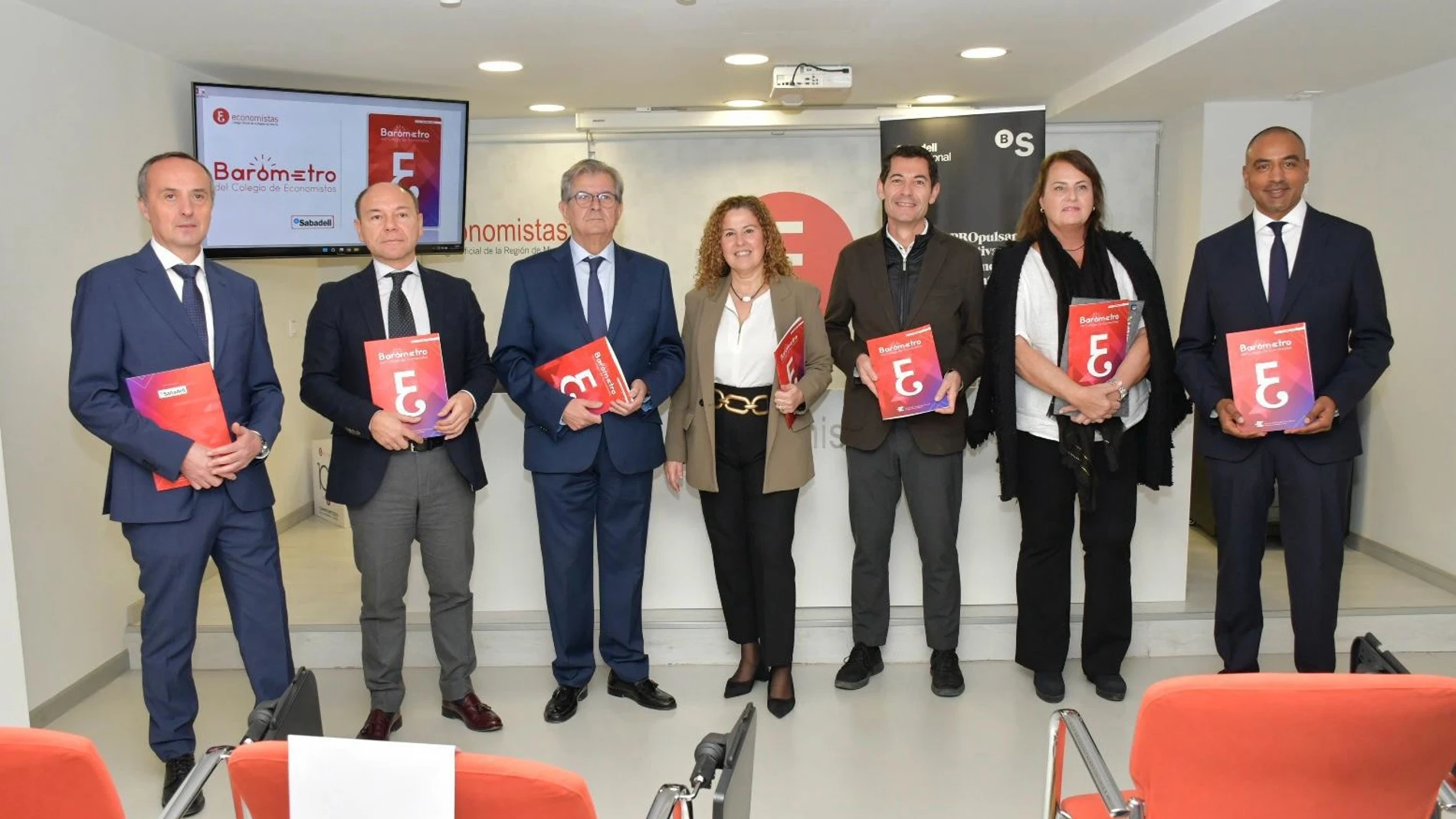 Presentación del barómetro número 34 del Colegio de Economistas de la Región de Murcia