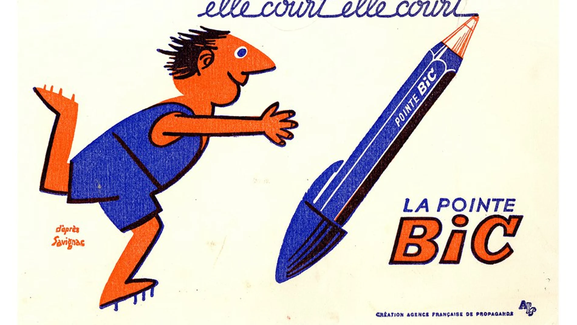 El bolígrafo Bic alcanzó enorme popularidad por la publicidad y su eficacia, siendo usado en la enseñanza y los trabajos