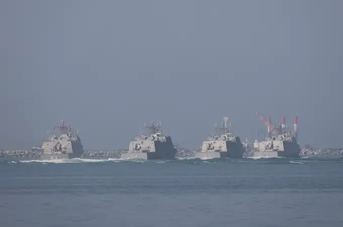 Taiwán denuncia una cifra récord de barcos de guerra chinos cerca de la isla