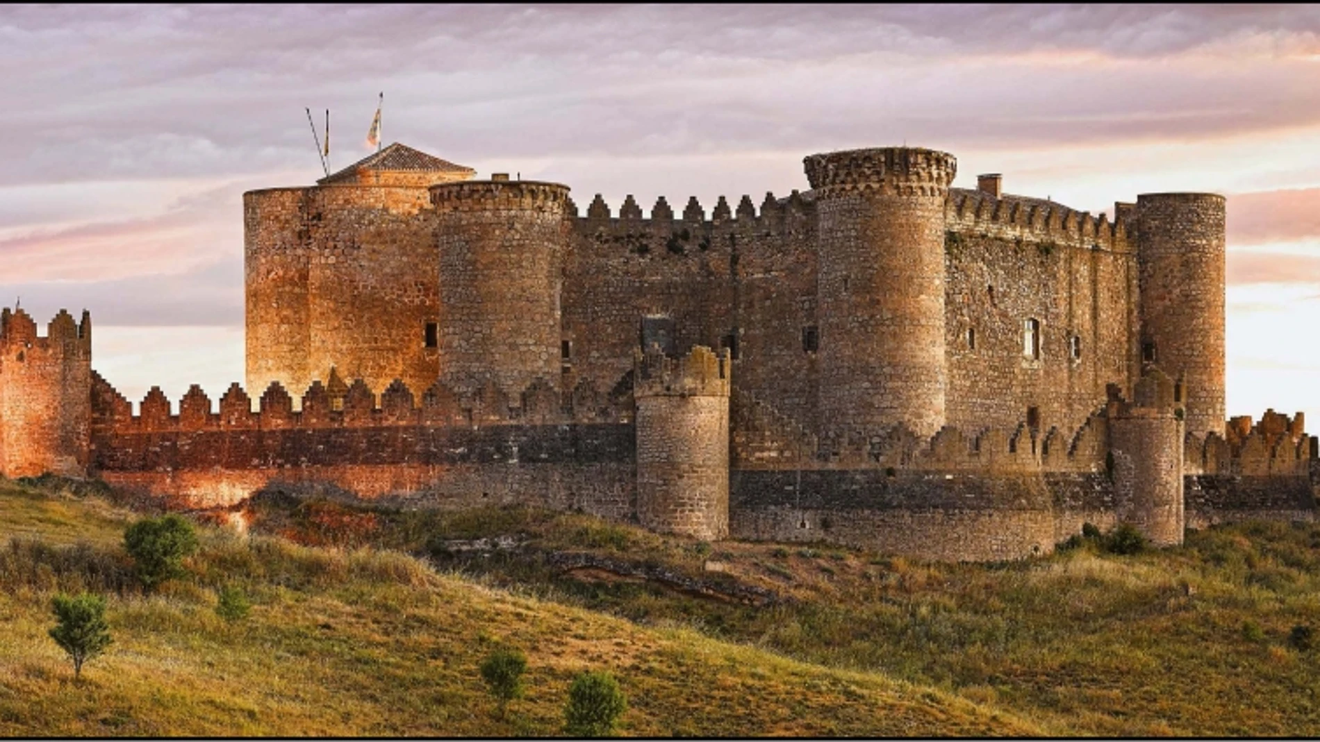 Imagen del castillo del siglo XV 