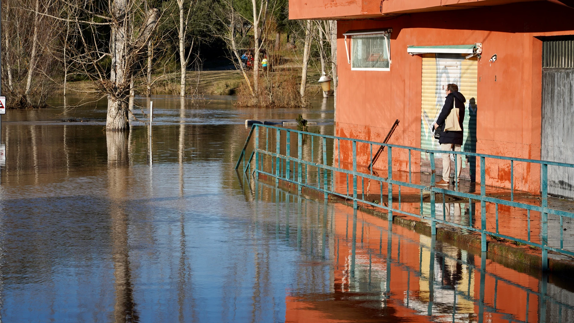 Inundaciones en Viana de Cega