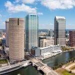 Vista aérea de Tampa, Florida