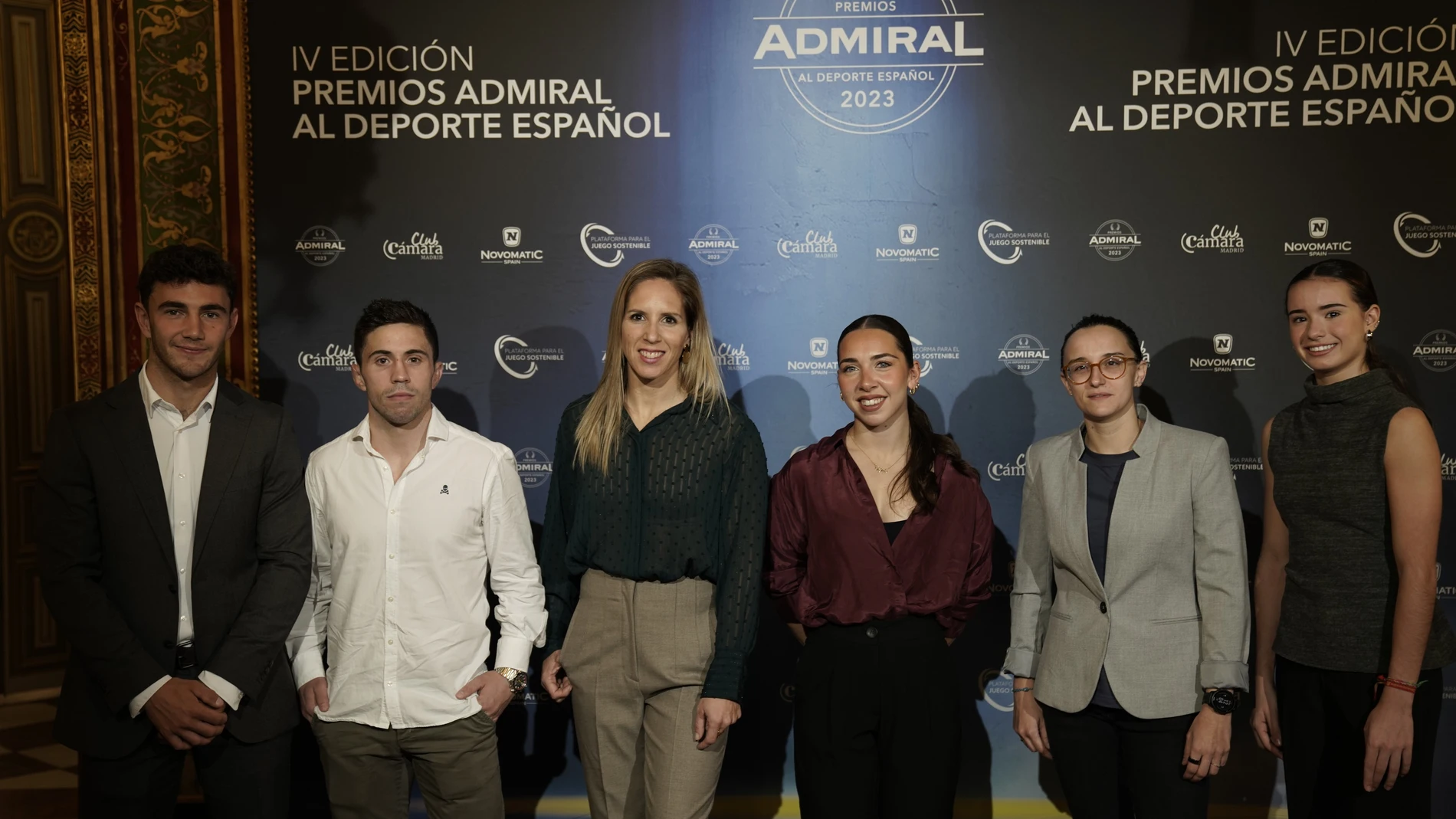 Los Premios Admiral reconocen a Antía Jácome, Fran Garrigós, María Delgado, Inés Bergua y Cayetano García ADMIRAL 31/01/2024