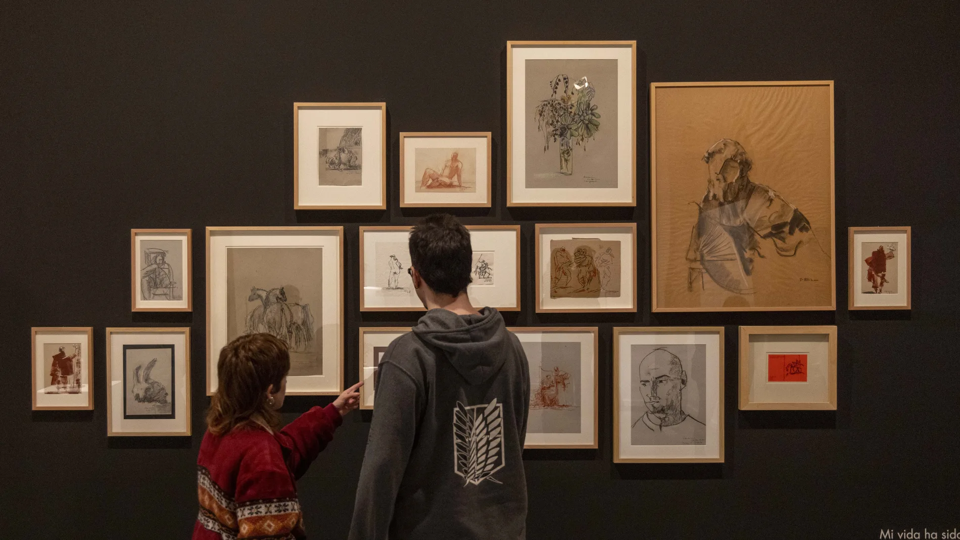 ‘Bailar los trazos’ se adentra en la importancia “del dibujo y el vacío” en la obra del escultor salmantino Venancio Blanco