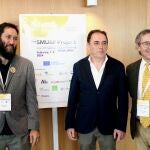 Álvaro Picardo, Pablo Sabín y Benito Serrano presentan el proyecto