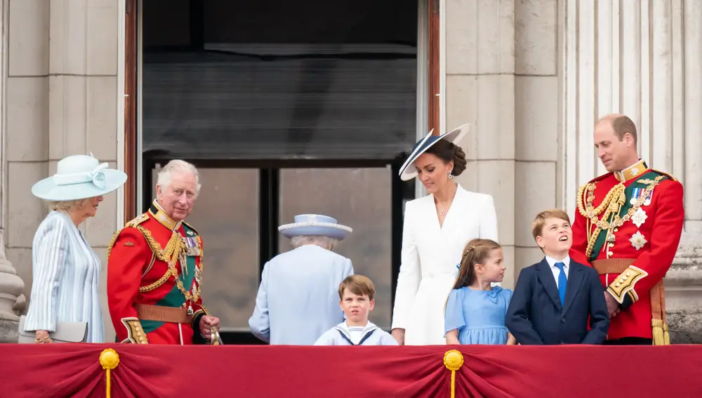 La familia real británica 