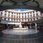 Imagen de la casi invisible plaza en el centro de Valencia