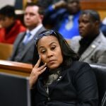 La fiscal Fanni Willis, en una audiencia en la Corte de Atlanta (Georgia)