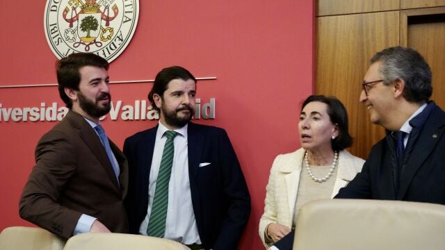 El vicepresidente de la Junta de Castilla y León, Juan García-Gallardo, interviene en la inauguración del VI Foro Mediterráneo ''Últimas normativas de sostenibilidad. Registros. Ayudas y cadena alimentaria