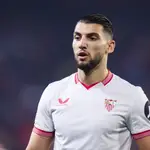 Rafa Mir con el Sevilla