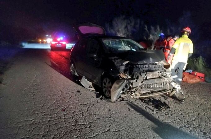 Sevilla.- Sucesos.- Muere un joven de 21 años en un accidente de tráfico en la carretera de Torrepalma, en Carmona