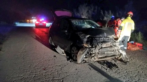 Sevilla.- Sucesos.- Muere un joven de 21 años en un accidente de tráfico en la carretera de Torrepalma, en Carmona
