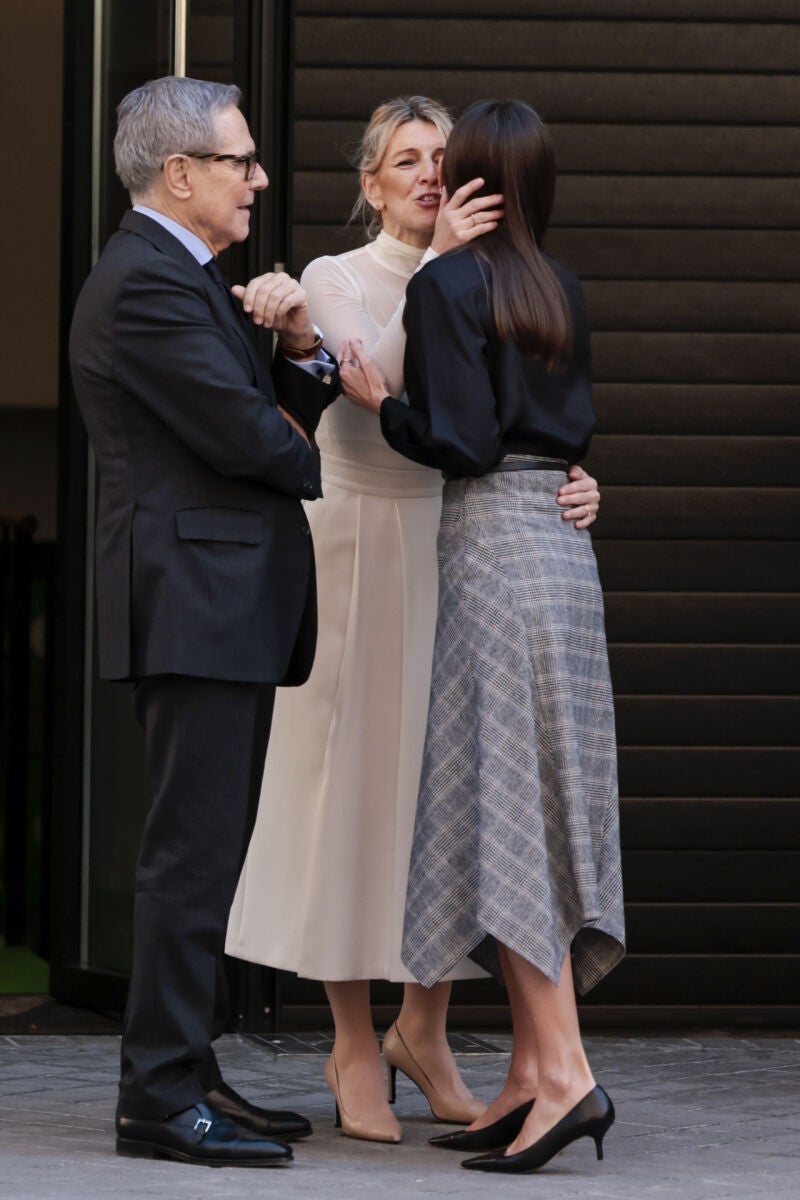 El polémico saludo entre Yolanda Díaz y la Reina Letizia