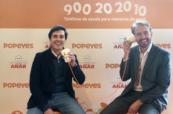 Popeyes colaborará con la Fundación Anar 