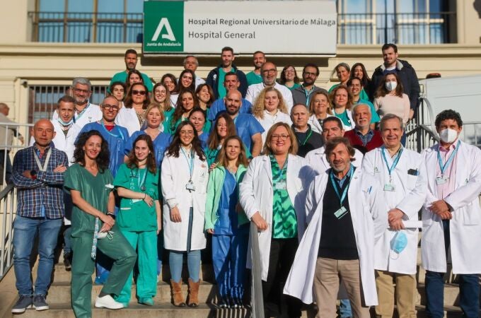 El Hospital Regional Universitario de Málaga bate su récord histórico realizando 201 Trasplantes renales en un año 
