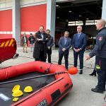 Nuevos equipos para la extinción de incendios para los bomberos de Segovia