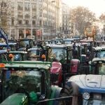 Segunda jornada de protestas de los tractores en las carreteras españolas para pedir mejoras en el sector