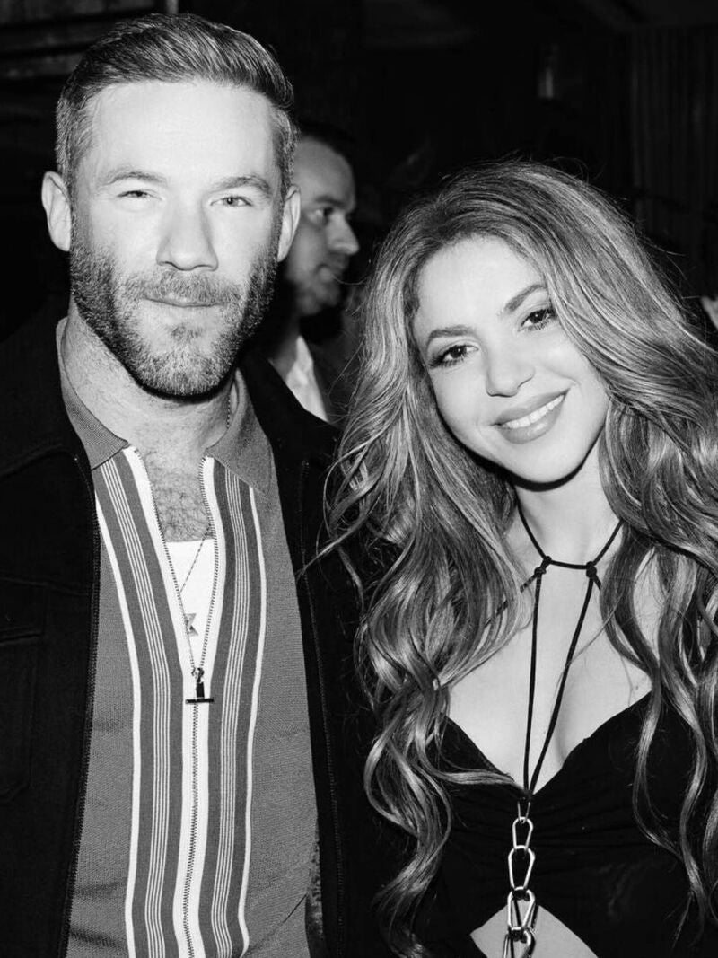 Julian Edelman con Shakira