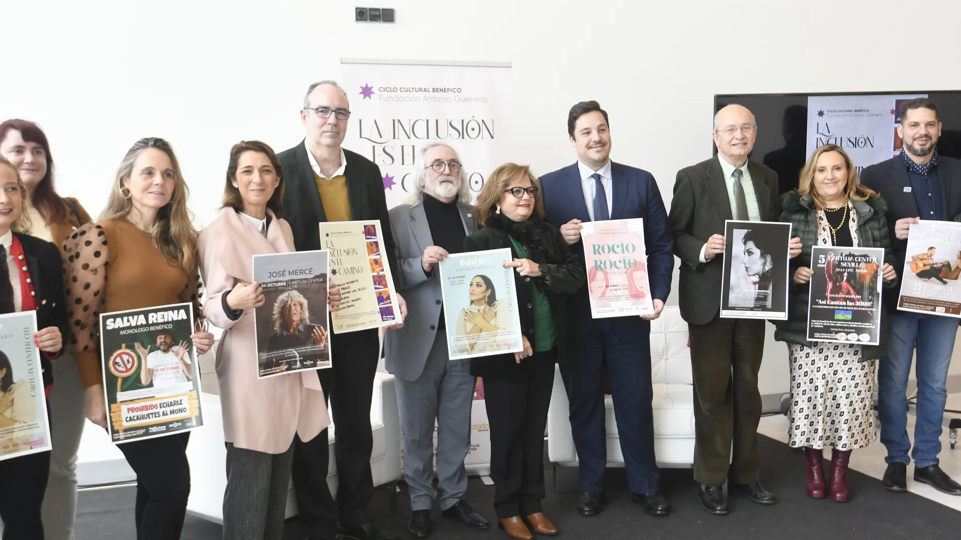 Acto de presentación del ciclo de conciertos de la Fundación Antonio Guerrero