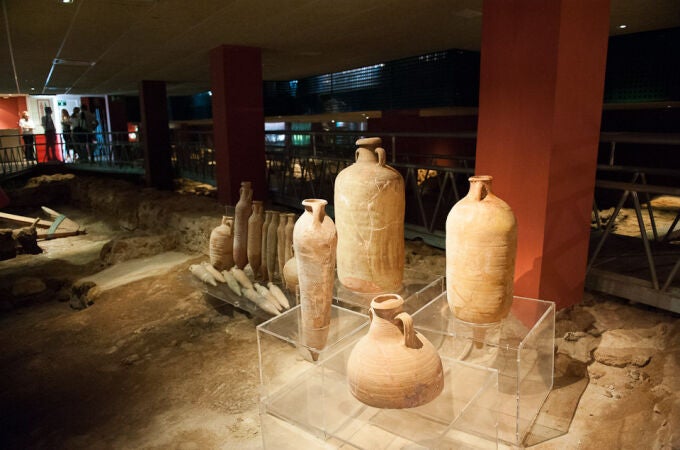 Restos de la Fábrica romana de salazones del siglo V