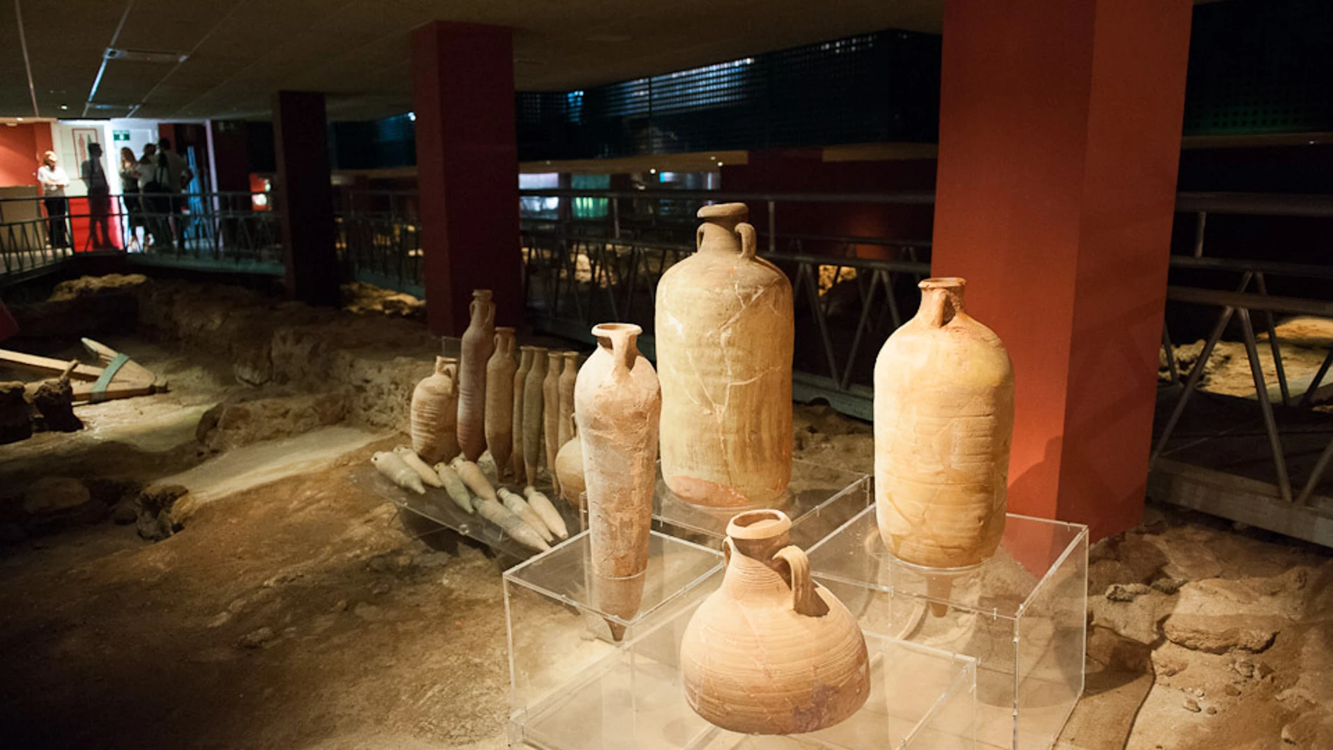 Restos de la Fábrica romana de salazones del siglo V
