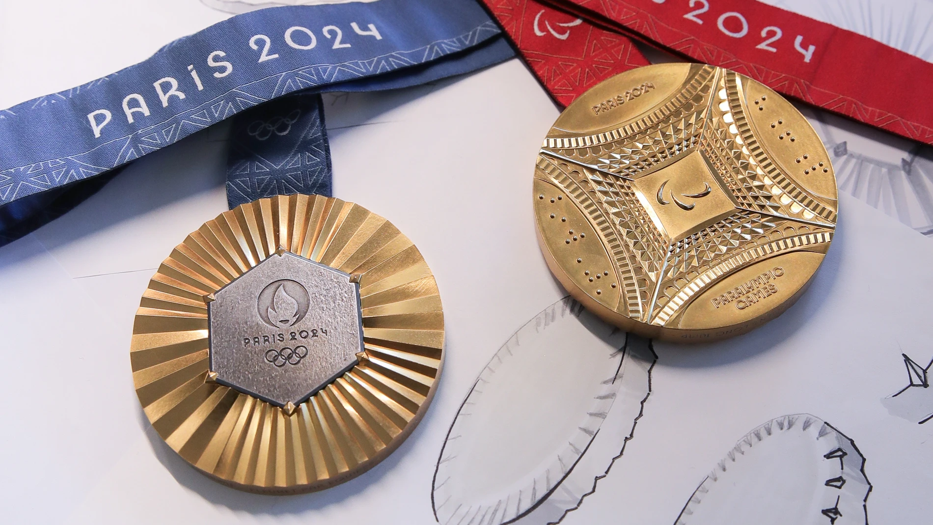 Medallas de los Juegos de París