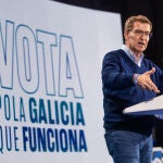 El PP participa en un mitin de campaña en Lalín (Pontevedra)