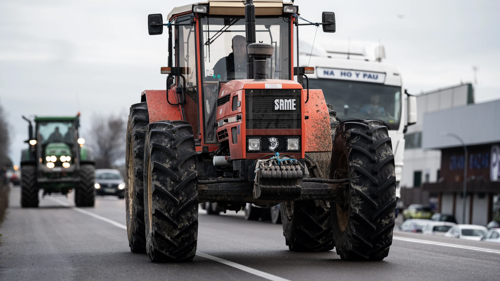 Nuevas tractoras este lunes en Soria y Burgos