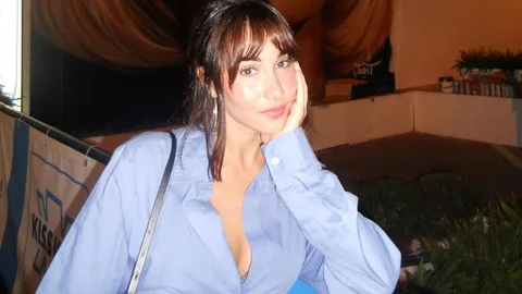 Aitana y su nuevo look en Italia.