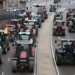 Una histórica tractorada "colapsa" Zamora 