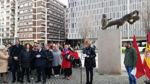 Acto en Pamplona en recuerdo de las víctimas de ETA.