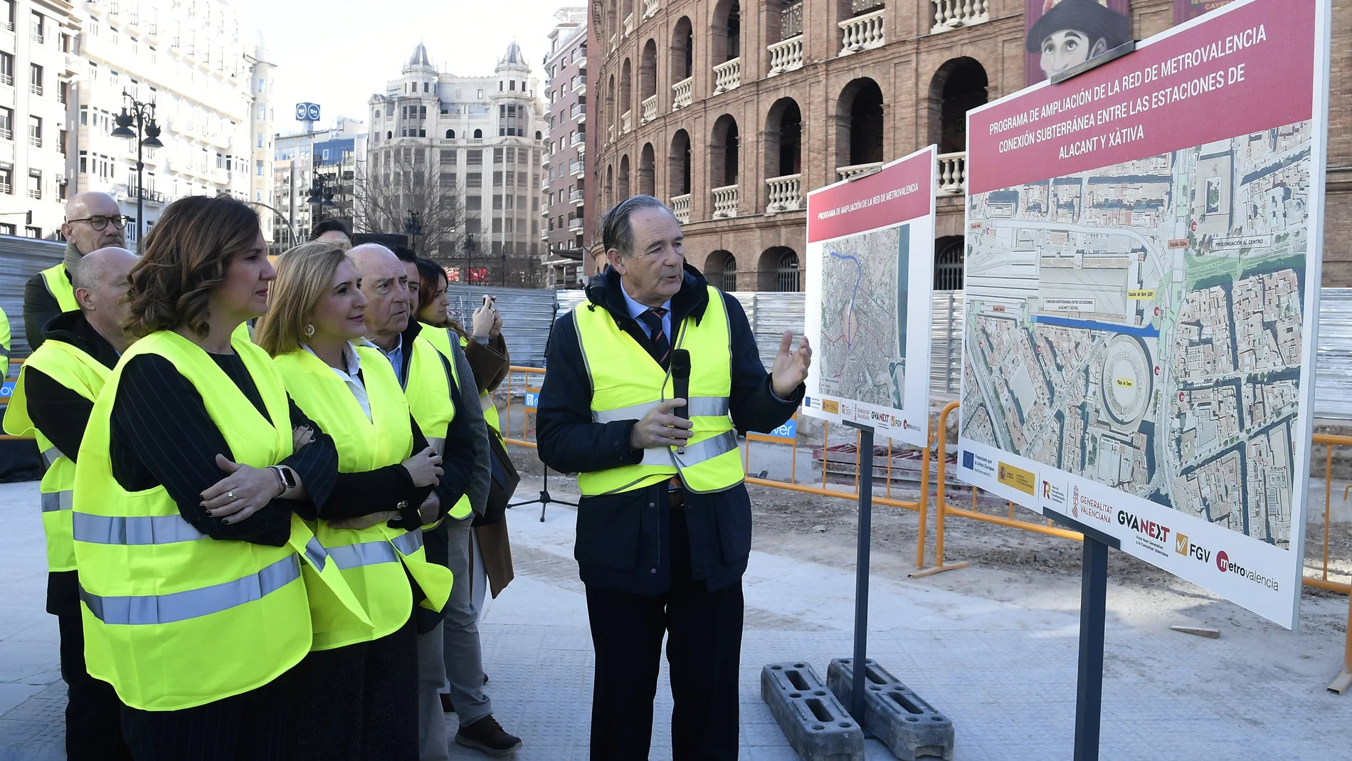 Valencia acelera las obras del Metro en la calle Alicante y traza ya las líneas 11 y 12